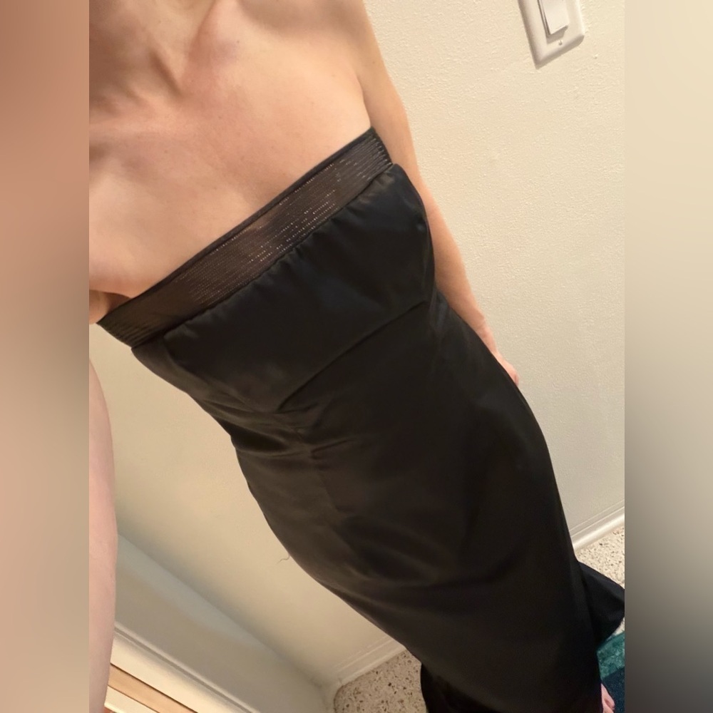 NWT deadstock vintage 90’s Y2K Nine 2 Nine black gown dress 12